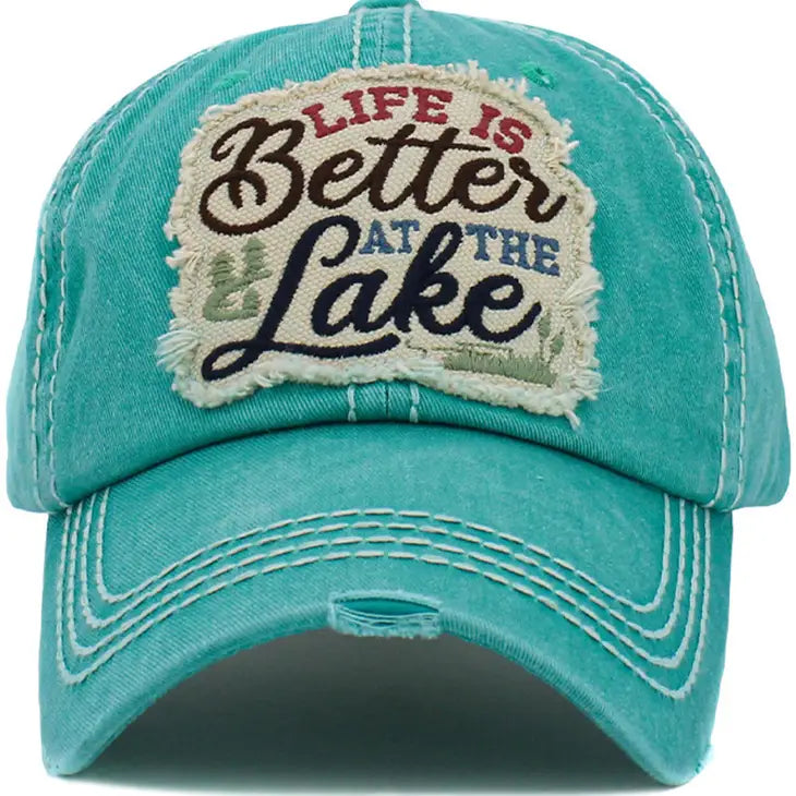 Baseball Cap - Life Is Better At The Lake Cap